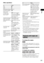 Page 33Disc
33GB
Other operations
1)Except for JPEG image files.2)DVD VIDEO/DVD-R/DVD-RW/VIDEO CD only.3)Except for VIDEO CDs.4)You cannot search for a still picture on a DVD-VR.5)For a DATA CD/DATA DVD, this function works 
only for video files.
6)DVD VIDEO/DVD-RW/DVD-R only. The button 
can be used except for DivX/MPEG4 video files.
7)DVD VIDEO/DVD-RW/DVD-R/DVD+RW/
DVD+R only. The button can be used except for 
DivX/MPEG4 video files.
To change the angles
If various angles (multi-angles) for a scene are...