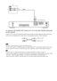 Page 2424GB
To connect the AUDIO OUT jacks of a TV to the SAT (AUDIO IN) jacks 
of this system
Connect a TV to the SAT (AUDIO IN) jacks using an audio cord (not supplied). When connecting a 
cord, be sure to match the color-coded sleeves to the appropriate jacks on the components.
 Be sure to make connections securely to avoid hum and noise.
 If your TV does not have AUDIO OUT jacks, you cannot output the TV sound from the speakers of this system.
 If you connect a TV to the SAT (AUDIO IN) jacks, other...