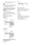 Page 5656GB
 [2:2/R]: the sound of the right channel of 
the audio track 2 (monaural)
 While playing a Super VCD on which the audio track 
2 is not recorded, no sound will come out when you 
select [2:STEREO], [2:1/L], or [2:2/R].
 You cannot change the sound for Super Audio CDs.
Checking the audio signal 
format
(DVD, DivX video only)
If you press AUDIO repeatedly during 
playback, the format of the current audio signal 
(PCM, Dolby Digital, DTS, etc.) appears as 
shown below.
xWhen playing a DVD VIDEO...