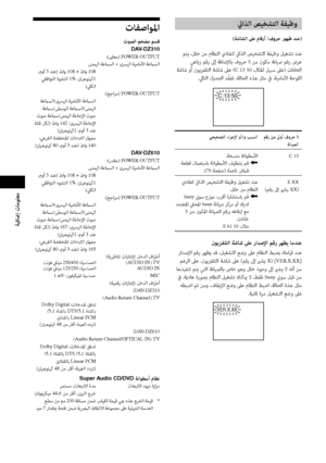 Page 9277AR
ﺔﻴﻓﺎﺿإ تﺎﻣﻮﻠﻌﻣ
 تياﺬﻟا ﺺﻴﺨﺸﺘﻟا ﺔﻔﻴﻇو 
(ﺔﺷﺎﺸﻟا ﲆﻋ مﺎﻗرأ /فوﺮﺣ رﻮﻬﻇ ﺪﻨﻋ)
 ﻢﺘﻳ ،ﻞﻠﺧ ﻦﻣ مﺎﻈﻨﻟا يدﺎﻔﺘﻟ تياﺬﻟا ﺺﻴﺨﺸﺘﻟا ﺔﻔﻴﻇو ﻞﻴﻐﺸﺗ ﺪﻨﻋ
 ﻲﻋﺎﺑر ﻢﻗر ﱃإ ﺔﻓﺎﺿﻹﺎﺑ فوﺮﺣ 5 ﻦﻣ نﻮﻜﻣ ﺔﻧﺎﻴﺻ ﻢﻗر ضﺮﻋ
 ﺔﺷﺎﺷ وأ نﻮﻳﺰﻔﻠﺘﻟا ﺔﺷﺎﺷ ﲆﻋ (C 13 50 ،لﺎﺜﳌا ﻞﻴﺒﺳ ﲆﻋ) تﺎﻧﺎﺨﻟا
.ﱄﺎﺘﻟا لوﺪﺠﻟا ﺪّ
ﻘﻔﺗ ،ﺔﻟﺎﺤﻟا هﺬﻫ ﻞﺜﻣ ﰲ .ﺔﻴﻣﺎﻣﻷا ﺔﺣﻮﻠﻟا
C:13:50
 ﻢﻗر ﻦﻣ ﱃوأ فوﺮﺣ 3
ﺔﻧﺎﻴﺼﻟا ﻲﺤﻴﺤﺼﺘﻟا ءاﺮﺟﻹا وأ/و ﺐﺒﺴﻟا
C 13 .ﺔﺨﺴﺘﻣ ﺔﻧاﻮﻄﺳﻷا
 ﺔﻌﻄﻗ لماﻌﺘﺳﺎﺑ ﺔﻧاﻮﻄﺳﻷا ﻒﻴﻈﻨﺘﺑ ﻢﻗ   