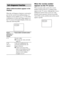 Page 7474GB
(When letters/numbers appear in the 
display)
When the self-diagnosis function is activated to 
prevent the system from malfunctioning, a 5-
character service number (e.g., C 13 50) with a 
combination of a letter and 4 digits appears on 
the TV screen or front panel display. In this case, 
check the following table:
When the version number 
appears on the TV screen
When you turn on the system, the version 
number [VER.X.XX] (X is a number) may 
appear on the TV screen. Although this is not a...