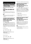 Page 3636GB
You can quickly locate a particular point on a 
disc by monitoring the picture or playing back 
slowly.
Note Depending on the DVD/DivX video/VIDEO CD, you 
may not be able to do some of the operations 
described.
Locating a point quickly by 
playing a disc in fast forward 
or fast reverse (Scan)
(Except for JPEG)
Press /m or M/  while playing a disc. 
When you find the point you want, press H to 
return to normal speed. Each time you press  /
m or M/  during scan, the playback speed 
changes. With...