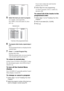 Page 4040GB
5Select the track you want to program.
For example, select track [02].
Press X/x to select [02] under [T], then 
press .
6To program other tracks, repeat steps 4 
to 5.
The programmed tracks are displayed in the 
selected order.
7Press H to start Program Play.
Program Play starts.
When the program ends, you can restart the 
same program again by pressing H.
To return to normal play
In Step 3, press CLEAR or select [OFF]. To play 
the same program again, select [ON] in Step 3 
and press  .
To turn...