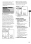 Page 95Контроль по HDMI/Внешнее аудиоустройство
95RU
значение “STBY ON”, индикатор “S-AIR” на 
дисплее передней панели мигает (при 
отсутствии передачи звука от устройства на 
ресивер S-AIR) или загорается (при 
осуществлении передачи звука от устройства 
на ресивер S-AIR).
Для осуществления передачи звука 
можно легко установить одинаковый 
идентификатор устройства и такого 
дополнительного устройства S-AIR, как 
усилитель объемного звучания или 
ресивер S-AIR. Однако при совпадении 
идентификаторов соседи...