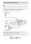 Page 3030GB
 
You can enjoy other component by connecting the VIDEO/AUDIO OUT jacks of another component.
 If you connect a TV to the VIDEO jacks in Step 3 (page 26), you cannot connect other components to the system. 
(you can connect other components with the coaxial cable (not supplied) to the COAXIAL DIGITAL IN jack 
(page 31)).
Connecting the system and the other component
Outputs the other component through the speakers of this system.
To connect the VIDEO/AUDIO OUT jacks of other component to the 
VIDEO...