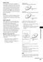 Page 89Additional Information
89GB
Region Code
This system is used to protect copyrights. A 
region number is allocated on each DVD system 
or DVD disc according to the sales region. Each 
region code is shown on the system as well as on 
the disc packaging. The system can play discs 
that match its region code. The system can also 
play discs with the “ ” mark. Even when the 
region code is not shown on the DVD, the region 
limit may still apply.
Scene
On a VIDEO CD with PBC (playback control) 
functions, the...