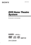 Page 1©2007 Sony Corporation2-895-974-13(1)
DVD Home Theatre
System
Инструкции по эксплуатации
DAV-DZ850M
 