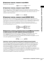 Page 27Начало работы – ДОПОЛНИТЕЛЬНЫЕ СВЕДЕНИЯ –
27RU
A Подключение телевизора, оснащенного гнездом VIDEO IN
Подключите видеокабель..
B Подключение телевизора, оснащенного гнездом S VIDEO IN
Подключите кабель S VIDEO (приобретается дополнительно). Для использования 
гнезда S VIDEO вместо гнезд VIDEO телевизор должен быть подключен через гнездо S 
VIDEO. Сигналы S VIDEO передаются по отдельной от видеосигналов шине и не 
выводятся через видеогнездо.
C Подключение телевизора, оснащенного гнездами COMPONENT VIDEO...