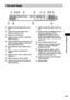 Page 107Additional Information
107GB
AFlashes when the sleep timer is set. 
(81)
BLights up when the sound of the 
system is muted. (31, 87)
CDisplays the USB status
DLights up when a station is received. 
(Radio only) (54)
ELights up when the time information of 
a title or chapter appears in the front 
panel display.(DVD only)
FStereo/Monaural effect (Radio only) 
(54)
GLights up when an NTSC disc is 
loaded.
HLights up when a CD or a DATA CD is 
loaded. (5)
ILights up when a disc is loaded.
JCurrent surround...