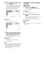 Page 4040GB
2Press X/x to select the search method.
Example:  [CHAPTER]
[** (**)] is selected (** refers to a number).
The number in parentheses indicates the 
total number of titles, chapters, tracks, 
indexes, scenes, folders, or files.
3Press .
[** (**)] changes to [– – (**)].
4Press X/x or the number buttons to 
select the desired number of the title, 
chapter, track, index, scene, etc.
If you make a mistake, press CLEAR to 
cancel the number.
5Press .
The system starts playback from the 
selected number....