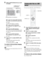 Page 7272GB
6Select an MP3 file/folder that you want 
to transfer.
xTo select the desired MP3 file/folder
Press X/x to select the MP3 file/folder, then 
press .
The MP3 files/folders are marked. 
xTo select all MP3 files/folders
Press C/X/x/c to select [ ALL], then 
press .
xTo cancel the MP3 file/folder
Press X/x to select the MP3 file/folder, then 
press  . The mark on the MP3 file/folder 
is removed.
xTo cancel all MP3 files/folder
Press C/X/x/c to select [ ALL], then 
press .
7Press C/X/x/c to select...