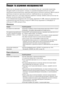 Page 296132UA
Пошук та усунення несправностей
Якщо під час використання системи у вас виникли будь-які з наступних труднощів, 
використовуйте ці настанови з пошуку та усунення несправностей для того, щоб 
спробувати усунути проблему, перш ніж звертатися по допомогу в ремонті. Якщо усунути 
проблему не вдалося, проконсультуйтеся з найближчим до вас дилером Sony.
Зверніть увагу на те, що якщо персонал сервісного центру замінить якісь деталі під час 
ремонту, ці деталі можуть бути утримані.
У разі виникнення...