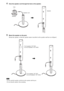 Page 1818GB
4Draw the speaker cord through the hole on the speaker.
5Mount the speaker on the post.
Mount the speaker so that the speaker names inscribed on the speaker and base are alligned.
• Do not catch the speaker cord between the speaker and the post.
 Do not drop the speaker when mounting.
Note
Speaker cord
Speaker
,
Hole
Speaker
,
Front speaker: SS-TS47
Surround speaker: SS-TS46B
Front speaker: SS-TS47
Surround speaker: SS-TS46B
 