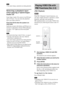 Page 5050GB
 You cannot change a playback area during playback.
Selecting a playback layer 
when playing a hybrid Super 
Audio CD
Some Super Audio CDs consist of an HD layer 
and a CD layer. You can select the playback 
layer you want to listen to.
Press SA-CD/CD when the system is in 
stop mode. 
Each time you press the button, an HD layer or a 
CD layer is alternately selected. When playing a 
CD layer, “CD” lights up in the front panel 
display.
 For details about Super Audio CD discs, see page 8.
 Each...