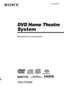 Page 1
©2006 Sony Corporation2-660-932-
64(1)
DVD Home Theatre
System
ИнструкK1ии по KЪксплуатаK1ии
DAV-FXG9K
 