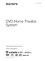 Page 1©2009 Sony Corporation4-122-235-12(1)
DVD Home Theatre 
System
Operating Instructions
DAV-FZ900KW
 