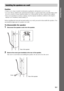 Page 1515GB
Getting Started
Caution
 Contact a screw shop or installer for information regarding the wall material or screws to be used.
 Use screws that are suitable for the wall material and strength. As a plaster board wall is especially fragile, attach 
the screws securely to a beam. Install the speakers on a vertical and flat wall where reinforcement is applied.
 Sony is not responsible for accidents or damage caused by improper installation, insufficient wall strength or 
improper screw installation,...