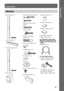 Page 99GB
Getting StartedGetting Started
Unpacking
 Front speakers (2)
 Center speaker (1)
 Surround speakers (2)
 Subwoofer (1) FM wire antenna (aerial) (1)
 Speaker cords (2, green/
purple)
 Video cord (1)
 Remote commander 
(remote) (1)
 R6 (size AA) batteries (2)
 Calibration mic (1)
 Foot pads (1 set)
 Bases (4)
 Screws (with washer) (12)
 Surround amplifier (1) Speaker cord cover (1)
 Speaker cord holder (1)
 Wireless transceivers (2)
 Operating Instructions
 Quick Setup Guide
For Singapore, Indonesian,...