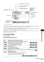 Page 115Additional Information
masterpage:Right
specdef v20060111 filename[G:\FM\Sony\0524\DAVIS10\3212589311\3212589311DAVIS10\gb13add.fm]
 model name [DAV-IS10]
 [3-212-589-31(1)]
115
GB 1)
Displays the scene number for VIDEO CDs (PBC is on), track number for VIDEO CDs/CDs, album number for 
DATA CDs/DATA DVDs. DivX video album number for DATA CDs/DATA DVDs.2)Displays the index number for VIDEO CDs, MP3 audio track number, or JPEG image file number for DATA CDs/
DATA DVDs. DivX video file number for DATA...