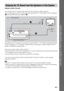 Page 43masterpage:Right
specdef v20060111 filename[G:\FM\Sony\0524\DAVIS10\3212589311\3212589311DAVIS10\gb08usi.fm]
 model name [DAV-IS10]
 [3-212-589-31(1)]
43GB
Using the HDMI CONTROL Function for ‘BRAVIA’ Theatre Sync
You can enjoy the TV sound from the speakers of this system by a simple operation.
To use System Audio Control, connect the control unit and the TV with an audio cord (not supplied) 
(A) and an HDMI cable (not supplied) (B).
Depending on the TV setting, the system turns on and switches to “TV”...