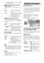 Page 94masterpage:Left
specdef v20060111 filename[G:\FM\Sony\0524\DAVIS10\3212589311\3212589311DAVIS10\gb12adv.fm]
 model name [DAV-IS10]
 [3-212-589-31(1)]
94GB
selects PCM, DTS, Dolby Digital sound, and MPEG 
audio tracks in this order.x[MULTI-DISC RESUME] (DVD VIDEO/
VIDEO CD only)Switches the Multi-disc Resume setting on or 
off.x[AUDIO DRC] (DVD VIDEO only)Narrows the dynamic range of the sound track.
Useful for watching movies at low volume late 
at night.x[AUDIO (HDMI)]Selects the audio output status...