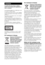 Page 22GB
To reduce the risk of fire or electric 
shock, do not expose this apparatus to 
rain or moisture.
Do not install the appliance in a confined space, such 
as a bookcase or built-in cabinet.
To reduce the risk of fire, do not cover the ventilation 
opening of the apparatus with newspapers, tablecloths, 
curtains, etc.
Do not place the naked flame sources such as lighted 
candles on the apparatus.
To reduce the risk of fire or electric shock, do not 
expose this apparatus to dripping or splashing, and...