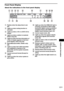 Page 117Additional Information
117GB
Front Panel Display
About the indications in the front panel display
AFlashes when the sleep timer is set. 
(83)
BLights up when muting function is 
activated.
CLights up when a CD or a DATA CD is 
loaded.
DLights up when a station is received. 
(Radio only) (67)
ELights up when the time information of 
a title or chapter appears in the front 
panel display. (DVD only) (52)
FStereo/Monaural effect. (Radio only) 
(68)
GLights up when the S-AIR transmitter 
(not supplied) is...