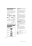 Page 66GB
DAV-S400 4-240-074-12(1)
z
Icon Meaning Icon Meaning
About this Manual
•The instructions in this manual describe
the controls on the remote. You can also
use the controls on the system if they have
the same or similar names as those on the
remote.
•The icons used in this manual are
explained below:
This system Can Play the
Following Discs
The “DVD VIDEO” logo is a trademark.
Format of discs
DVD VIDEO
VIDEO CD
Music CD
Super Audio  CD
Terms for discs
•Title
The longest section of a picture or music...