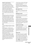 Page 7575
Additional Information
Dolby Pro Logic Surround
As one method of decoding Dolby
Surround, Dolby Pro Logic Surround
produces four channels from two-channel
sound. Compared with the former Dolby
Surround system, Dolby Pro Logic Surround
reproduces left-to-right panning more
naturally and localizes sounds more
precisely. To take full advantage of Dolby
Pro Logic Surround, you should have one
pair of rear speakers and a centre speaker.
The rear speakers output monaural sound.
DTS
Digital audio compression...