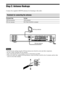 Page 2020GB
DAV-S550 4-241-065-12(1)
Step 2: Antenna Hookups
Connect the supplied AM/FM antennas for listening to the radio.
Terminals for connecting the antennas
Connect the To the
AM loop antenna AM terminals
FM wire antenna FM 75Ω COAXIAL terminal
Notes
•To prevent noise pickup, keep the AM loop antenna away from the system and other components.
•Be sure to fully extend the FM wire antenna.
•After connecting the FM wire antenna, keep it as horizontal as possible.
•When you connect the supplied AM loop...