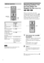 Page 3232
Resuming Playback from
the Point Where You
Stopped the Disc 
(Resume Play)
  
When you stop the disc, the system
remembers the point where you pressed x
and ÒRESUMEÓ appears on the front panel
display. As long as you do not open the disc
tray, Resume Play will work even if the
system enters standby mode by pressing 1.
1While playing a disc, press x to
stop playback.
ÒRESUMEÓ appears on the front panel
display, so you can restart the disc
from the point where you stopped the
disc.
If ÒRESUMEÓ does not...