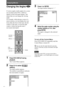 Page 5050
Enjoying Movies
Changing the Angles 
If various angles (multi-angles) for a scene
are recorded on the DVD, ÒANGLEÓ
appears in the front panel display. This
means that you can change the viewing
angle.
For example, while playing a scene of a
train in motion, you can display the view
from either the front of the train, the left
window of the train, or from the right
window without having the trainÕs
movement interrupted.
1Press DVD DISPLAY during
playback.
The Control Menu appears.
2Press X/x to select...