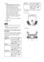 Page 6868
Position diagram
Height diagram
60
30
C C
D D
¥ REAR
Ñ
BEHIND [A] (LOW), BEHIND [A]
(HIGH), SIDE [A] (LOW), SIDE [A]
(HIGH), BEHIND [B] (LOW),
BEHIND [B] (HIGH), SIDE [B]
(LOW), SIDE [B] (HIGH): Specify the
position, if the speakers are used with
speaker stands [A] or without the
speaker stands [B], and height to
implement the Digital Cinema
Surround modes in the ÒVirtual Multi
DimensionÓ sound field (page 48)
properly.
Ñ NONE: Select this if no rear speaker is
used.
¥ SUBWOOFER
Ñ
YES
Notes
¥ When you...