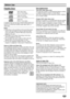 Page 55
INTRODUCTION
Before Use
Playable Discs
DVD video discs
(8 cm / 12 cm disc)
Video CD (VCD) 
(8 cm / 12 cm disc)
Audio CD 
(8 cm / 12 cm disc)
In addition, this unit can play a DVD-R/-RW, SVCD and
CD-R or CD-RW that contains audio titles, MP3, or
JPEG files.
Notes
Depending on the conditions of the recording equip-
ment or the CD-R/RW (or DVD-R/-RW) disc itself,
some CD-R/RW (or DVD-R/-RW) discs cannot be
played on the unit.
DVD-RWs in VR (Video Recording) mode discs 
cannot be played on the unit.
Do...