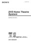 Page 1©2004 Sony Corporation2-108-851-
11(2)
DVD Home Theatre
System
Operating Instructions
DAV-SB500W
 