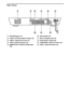 Page 8080GB
Rear Panel
ASPEAKER jacks (13)
BVIDEO 2 OPTICAL DIGITAL IN jack (18)
CVIDEO 1 ANALOG OUT jack (18)
DVIDEO 2 ANALOG IN jack (18)
EMONITOR OUT (VIDEO/S VIDEO) jacks 
(18)FAM terminals (16)
GFM 75Ω COAXIAL jack (16)
HSCAN SELECT switch (64)
ICOMPONENT VIDEO OUT jacks (18)
JVIDEO 1 ANALOG IN jack (18)
COAXIAL
FM 75
OPTICAL
DIGITAL
IN
AMCENTERFRONT LFRONT R
WOOFERSURR LSURR R
SPEAKERVIDEO OUT AUDIO OUT
VIDEO IN AUDIO IN RL
RLVIDEO 1VIDEO 2VIDEO IN AUDIO IN
RLMONITOR OUT
COMPONENT
VIDEO OUTYPB/CBPR/CR...