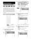 Page 6262GB
By using the Setup Display, you can make 
various adjustments to items, such as picture and 
sound. You can also set the subtitle language 
and the Setup Display, among other things. For 
details on each Setup Display item, see page 63-
69. For an overall list of Setup Display items, 
see page 84.
How to use the Setup Display
1In stop mode, press DVD SETUP.
The Setup Display appears.
2Press X/x to select the setup item from 
the displayed list: “LANGUAGE 
SETUP,” “SCREEN SETUP,” “CUSTOM 
SETUP,”...