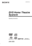 Page 1©2004 Sony Corporation4-255-438-11(1)
DVD Home Theatre
System
Operating Instructions
DAV-SR2
 