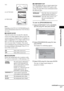 Page 73Settings and Adjustments
73GB
Note
Depending on the DVD, [4:3 LETTER BOX] may be 
selected automatically instead of [4:3 PAN SCAN] or 
vice versa.
xSCREEN SAVER
Turns the screen saver on and off so that the 
screen saver image appears when you leave the 
system in pause or stop mode for 15 minutes, or 
when you playback a CD, a Super Audio CD, an 
MP3, or JPEG file (except during the slide 
show) for more than 15 minutes. The screen 
saver will help prevent your display device from 
becoming damaged...