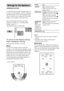 Page 7676GB
To obtain the best possible surround sound, set 
for the size of the speakers you have connected 
and their distance from your listening position. 
Then use the test tone to adjust the level and the 
balance of the speakers to the same level.
Select [SPEAKER SETUP] in the Setup 
Display. For details, see “Using the Setup 
Display” (page 71).
The default settings are underlined.
To return to the default setting 
when changing a setting
Select the item, then press CLEAR.
xSIZE
If you do not connect...