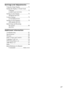 Page 55GB
Settings and Adjustments
Using the Setup Display........................ 71
Setting the Display or Sound Track 
Language ........................................ 72
(LANGUAGE SETUP) 
Settings for the Display......................... 72
(SCREEN SETUP) 
Custom Settings .................................... 74
(CUSTOM SETUP)
Settings for the Speakers....................... 75
(SPEAKER SETUP)
Quick Setup and Resetting 
the System....................................... 80
(SETUP)
Additional Information...