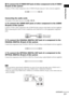 Page 27Getting Started
27GB
B To connect the S VIDEO OUT jack of other component to the S VIDEO 
IN jack of this system
Connect a VCR or other component to the S VIDEO IN jack using an S video cord (not supplied).
Connecting the audio cords
The quality of the audio increases from  to  , 
. 
 To connect the AUDIO OUT jacks of other component to the AUDIO 
IN jacks of this system
Connect a VCR or other component to the AUDIO IN jacks using an video/audio cord (not supplied). 
When connecting the cords, be sure to...