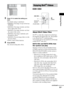 Page 53Enjoying Discs
53GB
3Press X/x to select the setting you 
want.
The default setting is underlined.
 [MODE1]
: The image sweeps in from top 
to bottom.
 [MODE2]: The image stretches out from 
left to right of the screen.
 [MODE3]: The image stretches out from 
the center of the screen.
 [MODE4]: The images randomly cycle 
through the effects.
 [MODE5]: The next image slides over the 
previous image.
 [OFF]: Turns off this function. 
4Press ENTER.
The selected setting takes effect.
About DivX Video...