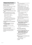 Page 5454GB
Notes•With some songs, vocals may not be canceled when
you select “KARAOKE PON”.
•If you recall a sound effect, the karaoke mode is
canceled.
•During “KARAOKE PON”, “MPX R” or “MPX
L”, EFFECT button does not work.
•During “KARAOKE PON”, “MPX R” or “MPX
L”, DSP effect switches to “KEY CONTROL”.
When the karaoke effect is canceled, the DSP effect
before entering the karaoke effect is applied again.
•The instrumental sound may be reduced as well as
the singer’s voice when the sound is recorded in...