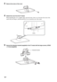 Page 1616US
3Remove the screw of the cover.
4Detach the cover from the TV stand.
When detaching the cover, slightly splay open the hooks of the cover from the front side of the 
stand with your fingers, and then push the cover toward the rear of the stand.
5Secure the extension bracket (supplied) to the TV stand with the large screws (+PSW5 
× 12 mm) (supplied).
Hooks
Extension bracket
 