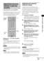 Page 17165FR
Fonctionnalités « BRAVIA » Sync
Une simple opération permet d’écouter le son du 
téléviseur par l’intermédiaire de l’enceinte du 
système. Pour plus d’informations, reportez-
vous au mode d’emploi du téléviseur.
Appuyez sur ?/1 pour mettre le système 
sous tension.
Le son est reproduit par les enceintes du système. 
Le son est reproduit par les enceintes du 
téléviseur lorsque vous mettez le système hors 
tension.
 Si le téléviseur est mis sous tension avant le système, 
quelques instants s’écoulent...