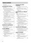 Page 2266ES
Precauciones ............................................3
Acerca de la función S-AIR .....................5
Procedimientos iniciales
Desembalaje .............................................8
Paso 1: Colocación del sistema ..............10
Advertencia sobre la instalación del 
altavoz del sistema en el soporte del 
televisor o en una pared ...................12
Paso 2: Conexión del altavoz .................26
Paso 3a: Conexión de los componentes con 
tomas HDMI...