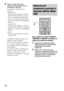 Page 27656ES
6Pulse X/x varias veces para 
seleccionar el modo que desee y, a 
continuación, pulse  .
Los detalles de cada modo son los 
siguientes:
 [System GUI]
Este modo está destinado a los modelos 
TDM-iP1/iP50 y TDM-NC1. La lista de 
pistas se visualizará en la pantalla del 
televisor. Es posible seleccionar la pista 
que desea y reproducirla en cada pantalla 
de la GUI.
 [Adapter GUI]
Este modo está destinado a los modelos 
TDM-iP1/iP50 y TDM-NC1. El menú del 
adaptador se visualizará en la pantalla del...