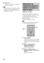 Page 28868ES
2Pulse AV ?/1.
El televisor, el sistema y los componentes 
conectados se apagan.
 En función del estado, los componentes conectados 
puede que no se desactiven. Para obtener más 
información, consulte el manual de instrucciones de 
los componentes conectados.
Puede utilizar los componentes y un televisor 
conectado a este sistema sin encender el sistema. 
Las señales HDMI pueden enviarse del 
componente al televisor a través del altavoz 
potenciador de graves.
El ajuste predeterminado es [OFF]....