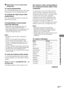 Page 41Operations Using the Remote RM-PP412
HT-DDW750    4-244-183-11(1) GB
41GB
The numeric codes corresponding to
the component and the maker of the
component
Use the numeric codes in the tables below to
control non-Sony components and also Sony
components that the remote is normally unable
to control. Since the remote signal that a
component accepts differs depending on the
model and year of the component, more than
one numeric code may be assigned to a
component. If you fail to program your remote
using one...